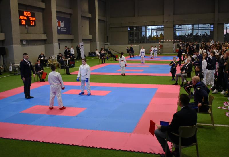 U Arena Sport Centru održano I. kolo karate lige Regije Hercegovina u 2024.